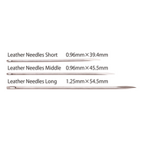 Leather needles - long